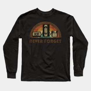 VINTAGE - NEVER FORGET Long Sleeve T-Shirt